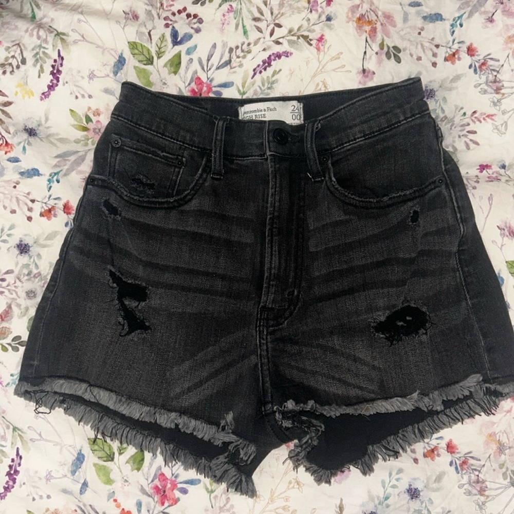 Abercrombie and Fitch Jean shorts.